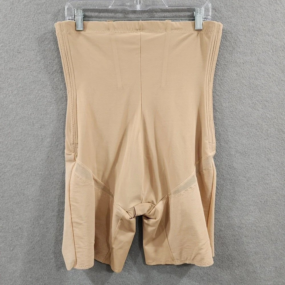 Honeylove Super Power Short 2X Sculpt Nude Sand Beige Shapewear Boning NO STRAPS